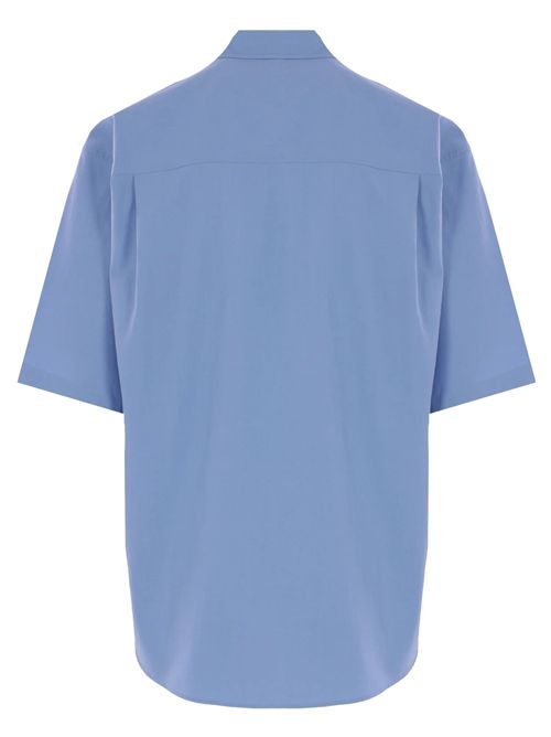 Camicia maniche corte AURALEE | A25SS03TNBLUE