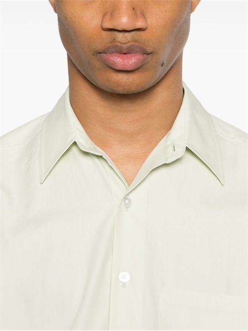 Camicia in cotone AURALEE | A25SS03TNLIGHTGREEN