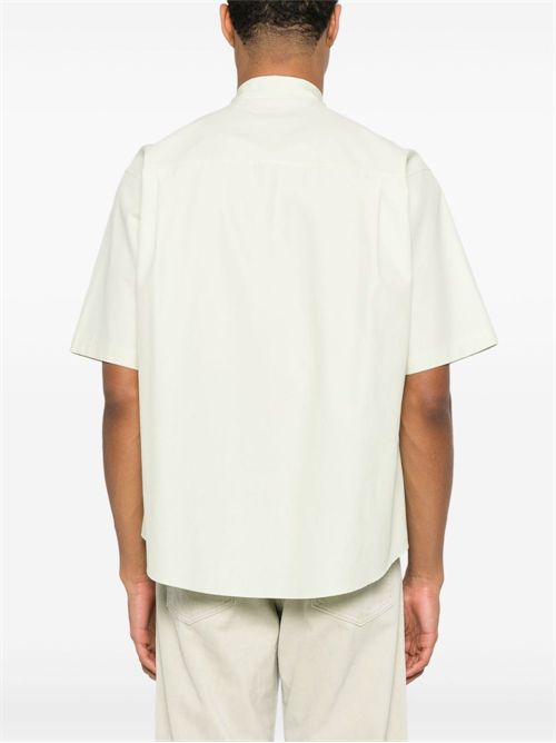 Camicia in cotone AURALEE | A25SS03TNLIGHTGREEN
