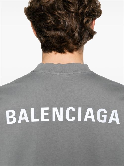 T-shirt con logo BALENCIAGA | 764235TQVN11675