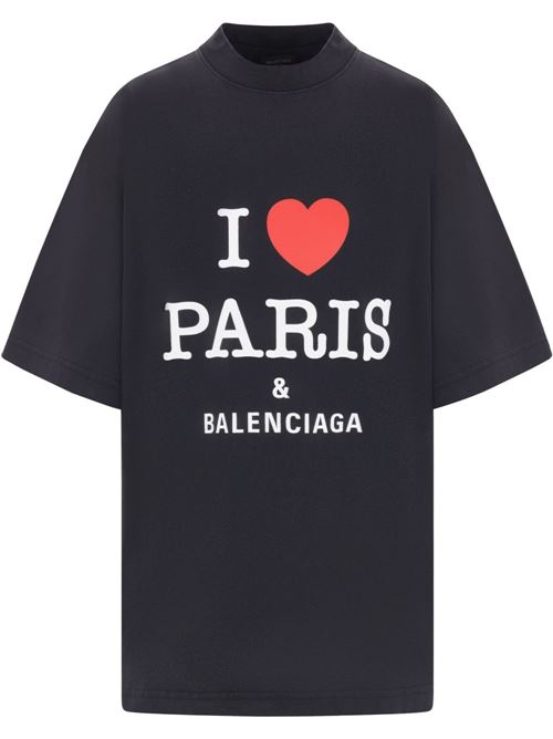 T-shirt I Love Paris BALENCIAGA | 764235TRVU91041