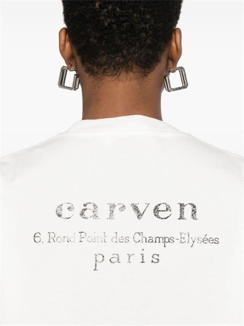 Maglia con maniche ampie CARVEN | 6241K2137301CREAM