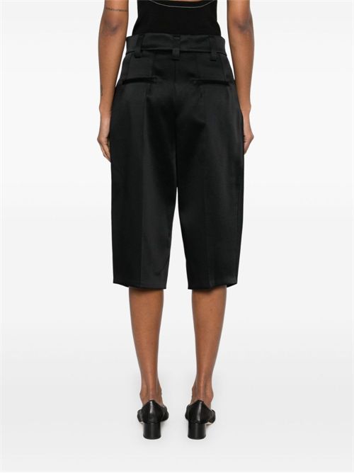 Bermuda shorts with pleats CARVEN | 6251K21128DEEPBLACK