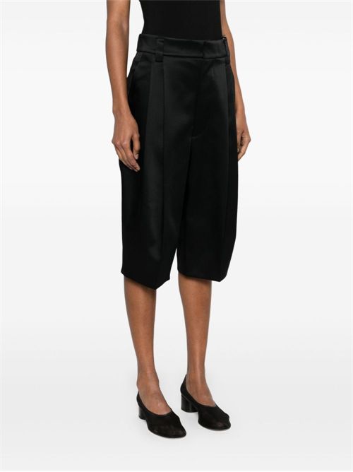 Bermuda shorts with pleats CARVEN | 6251K21128DEEPBLACK