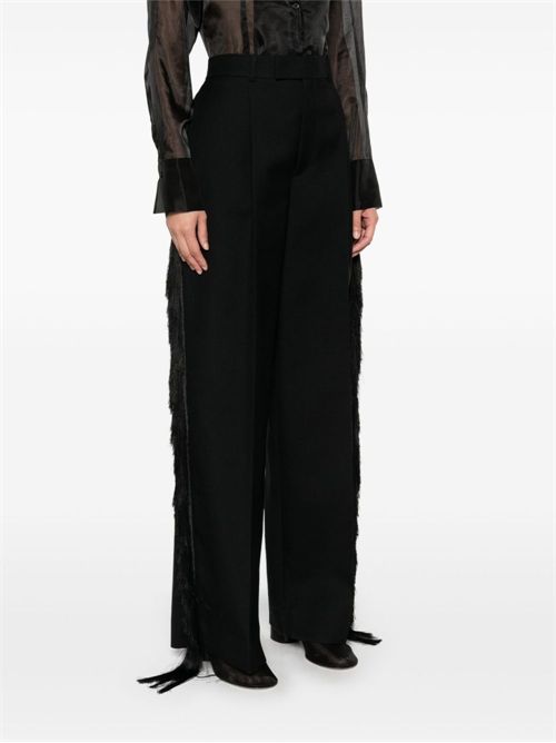 Pantalone con frange CARVEN | 6251K2124301BLACK