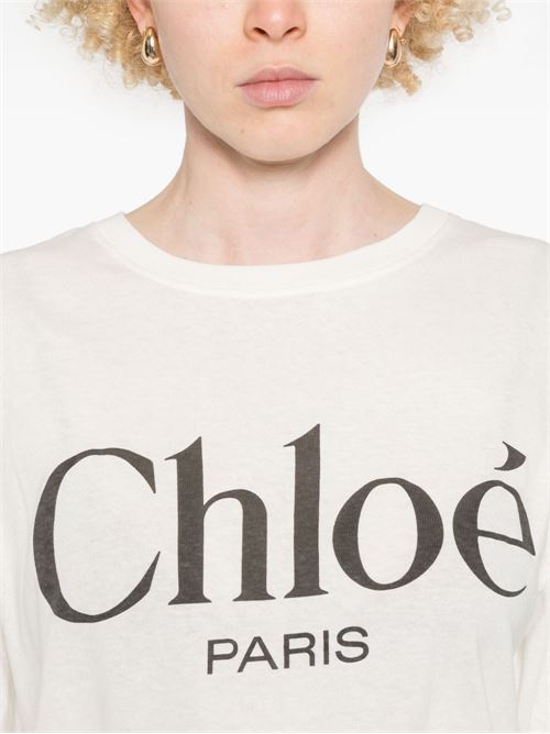 T-shirt with logo CHLOE' | CH25SJH20191101