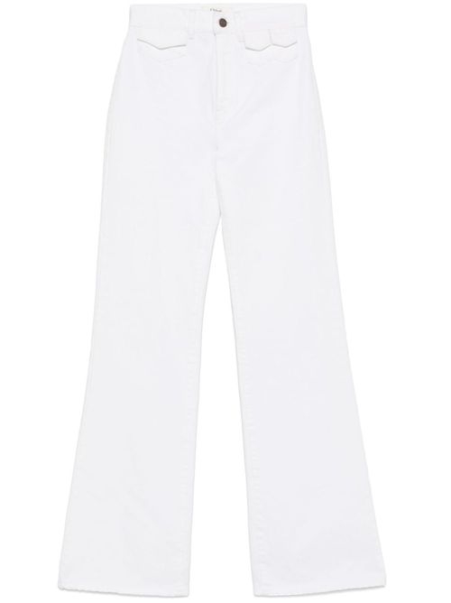 High-waisted straight jeans CHLOE' | CH25UDP03150101