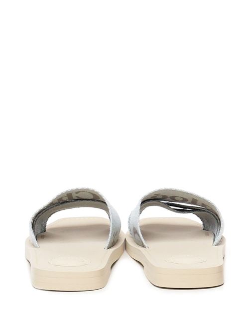 Slides sandal with print CHLOE' | CHC23U188EF40V