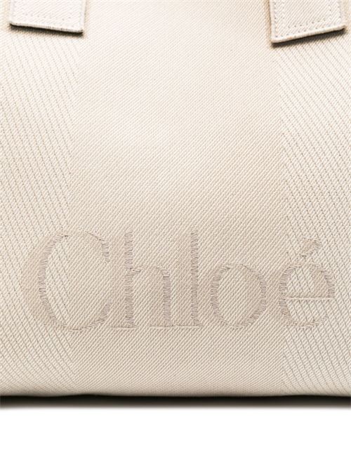 Borsa tote Carry grande CHLOE' | CHC25SS910O6523N