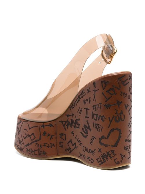 Maxime Wedge Sandal CHLOE' | CHC25U09ZRT260