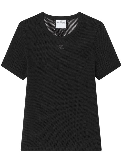 Mesh T-shirt COURRÈGES | 125JTS017JS00699999