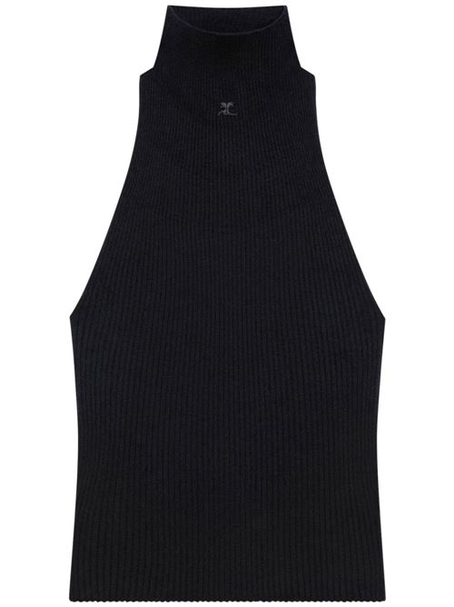 Ribbed Tank Top COURRÈGES | 125MTO384FI00499999