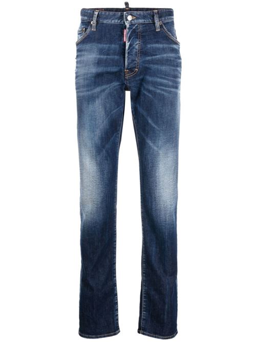 Cool Guy Distressed Skinny Jeans DSQUARED | S74LB1461S30789470