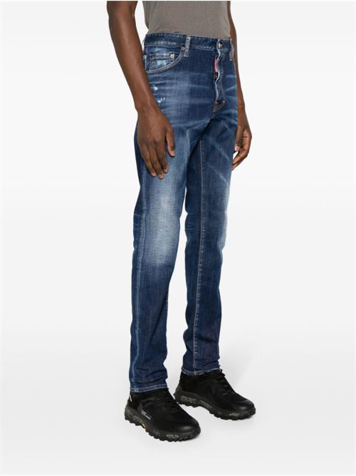 Cool Guy Distressed Skinny Jeans DSQUARED | S74LB1461S30789470