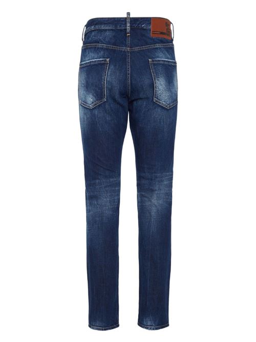 Jeans con baffatura DSQUARED | S74LB1677S30309470