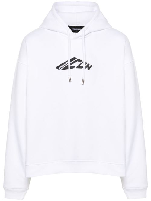 Graphic Print Sweatshirt DSQUARED | S79GU0137D25007100