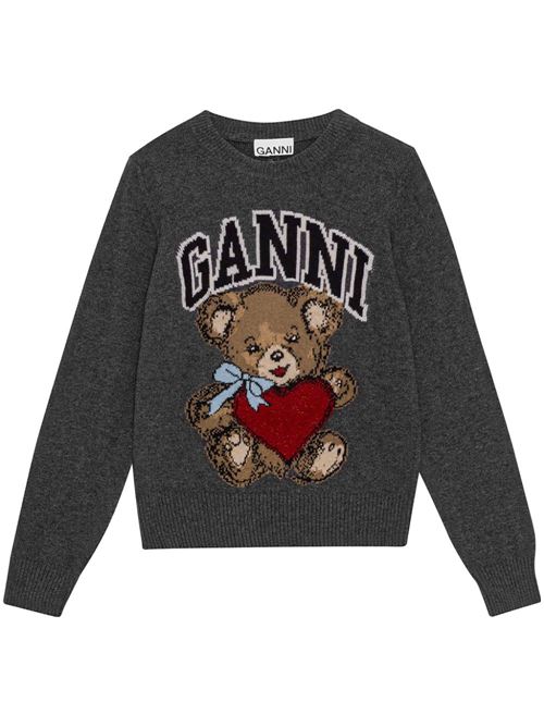 Maglione con ricamo GANNI | K2370084