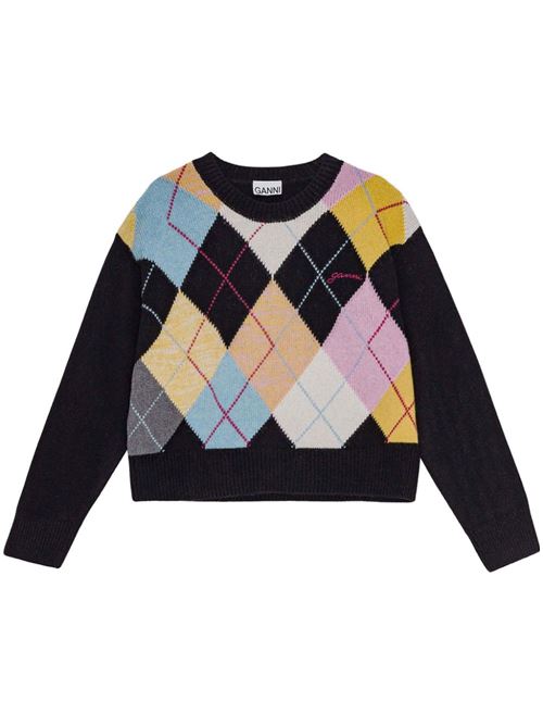 Argyle sweater GANNI | K2379999