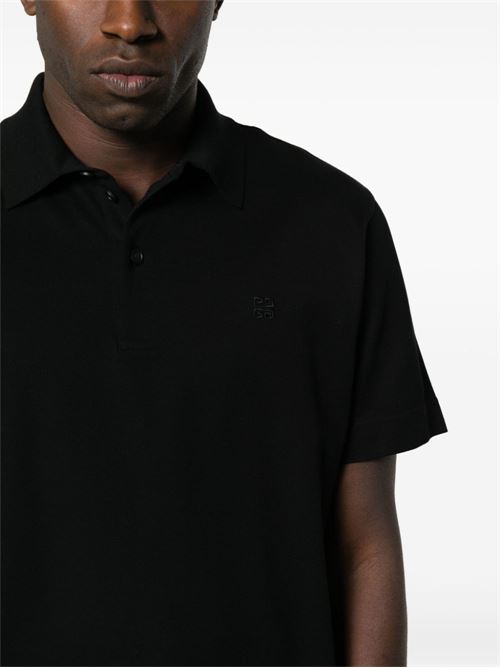 Embroidered polo shirt GIVENCHY | BM71KR3YCD001