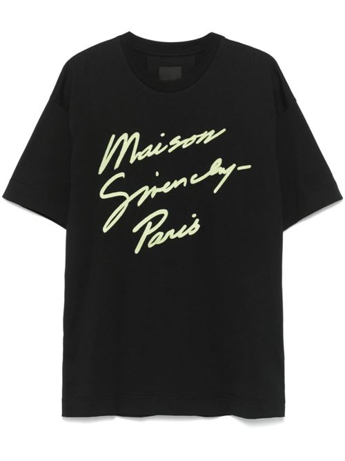 Embroidered T-shirt GIVENCHY | BM71MG3YPH013