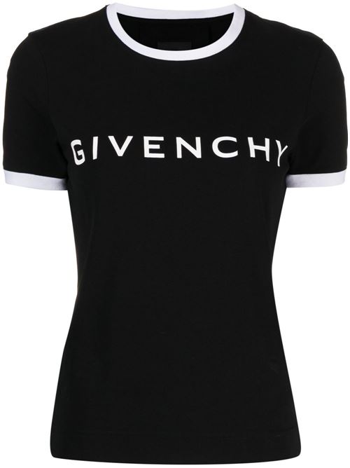 Ringer T-shirt GIVENCHY | BW70BF3YAC004