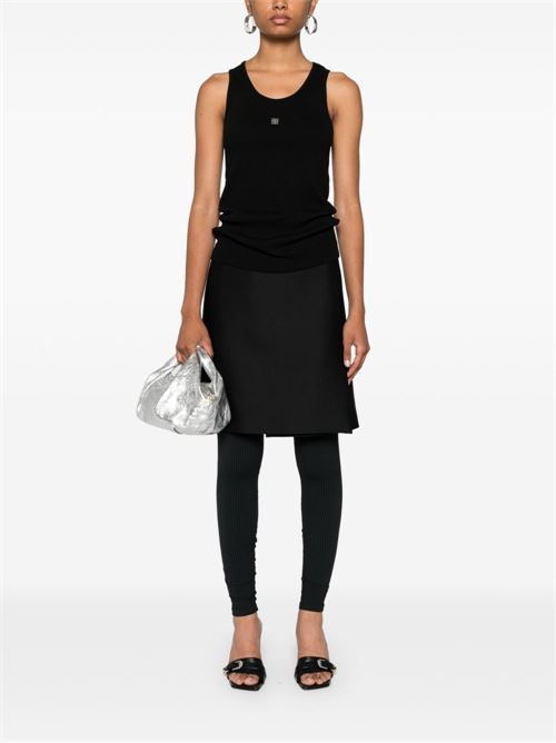 Rib tank top GIVENCHY | BW70CH3YHY001