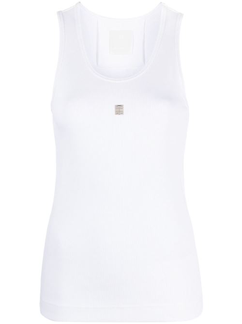 Rib tank top GIVENCHY | BW70CH3YHY100