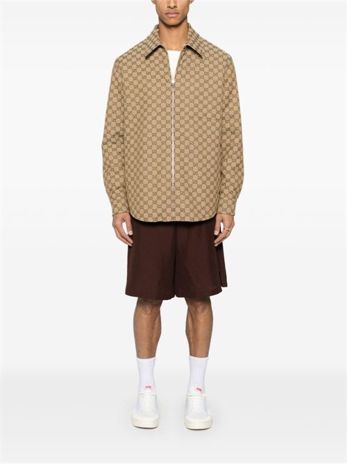 Overshirt in tela GG GUCCI | 794808ZAF4S2580