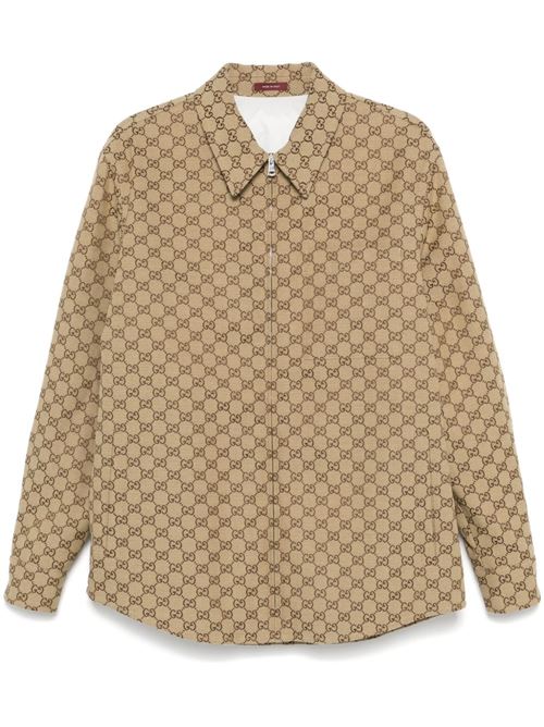 Overshirt in tela GG GUCCI | 794808ZAF4S2580