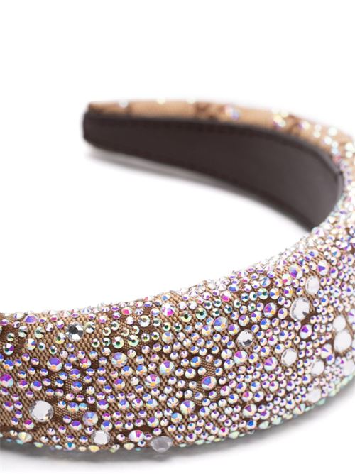 Rhinestone headband GUCCI | 8029573HA3Q2500