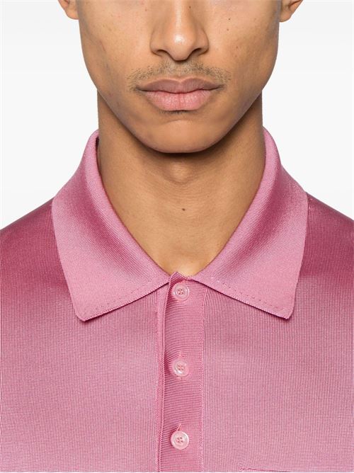 Polo in maglia di seta fine GUCCI | 816783XKEPD6900