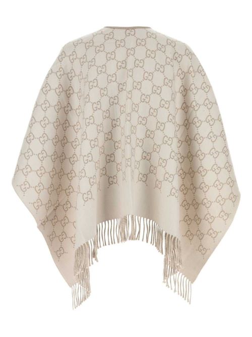 Monogram poncho GUCCI | 8178313G2009165