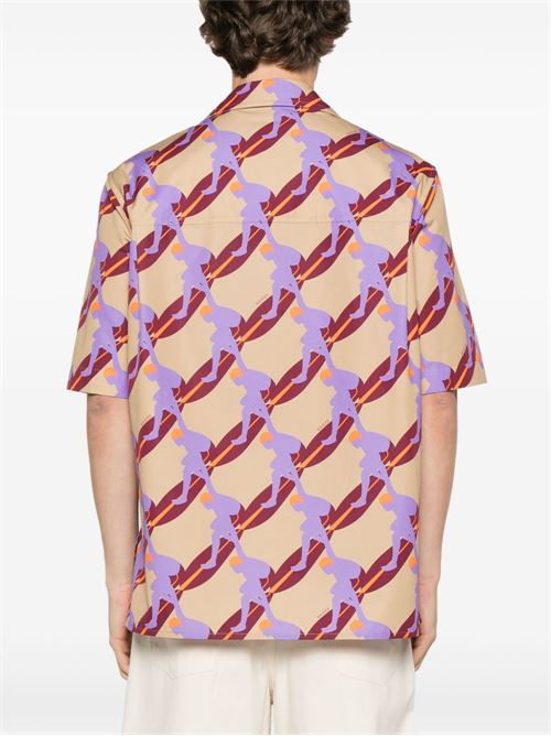 Camicia con stampa GUCCI | 821498Z7AMZ2040