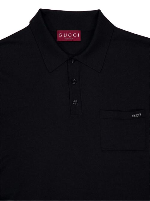 Polo in maglia di lana GUCCI | 824124XKEP11070