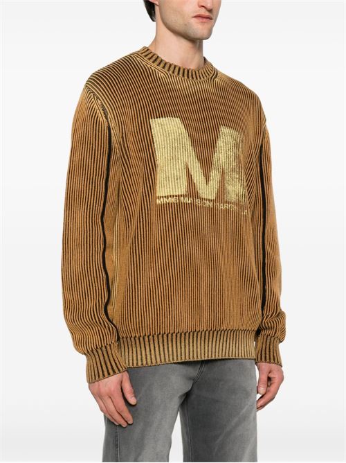 Ribbed knit sweatshirt MM6 | SH0HL0024M13079001S