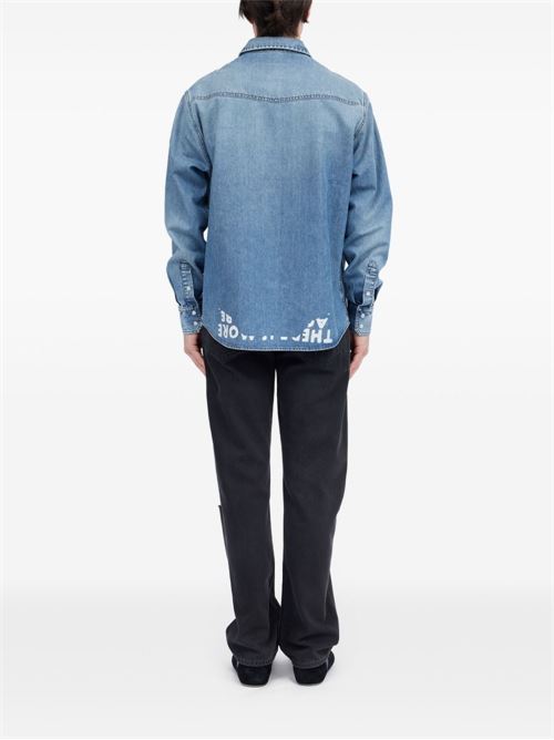 Camicia in denim con stampa MM6 | SH2DT0018M30029961