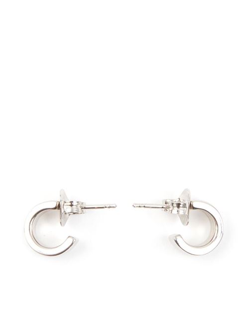 Numeric hoop earrings MM6 | SM7VG0057SV0310951