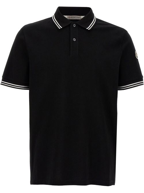 Cotton polo MONCLER | K10918A0000789A16999