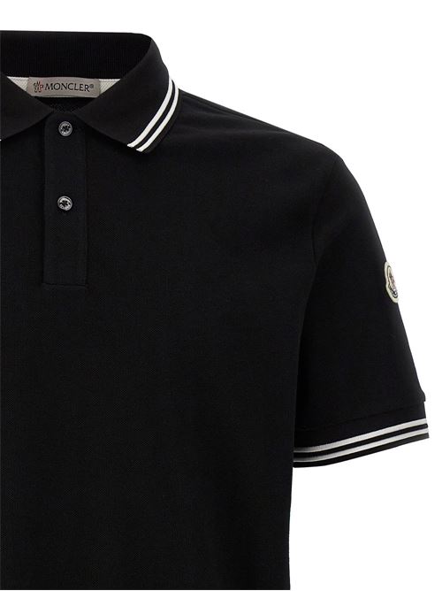 Cotton polo MONCLER | K10918A0000789A16999