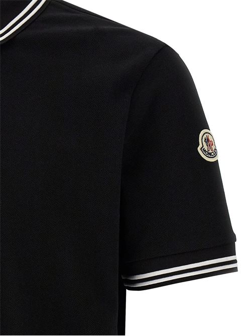 Cotton polo MONCLER | K10918A0000789A16999