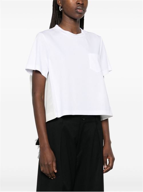 Cotton jersey T-shirt SACAI | 2507693101