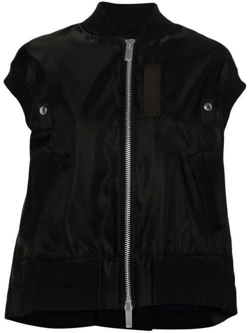 Pleated vest SACAI | SCW203001