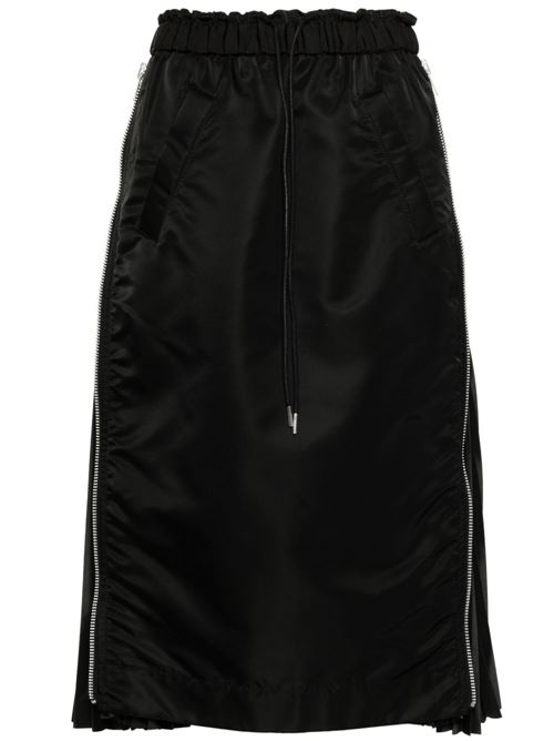 Twill skirt SACAI | SCW204001