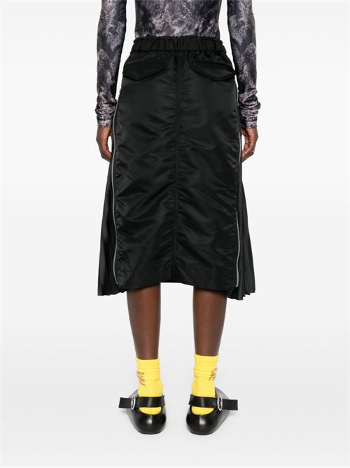 Twill skirt SACAI | SCW204001