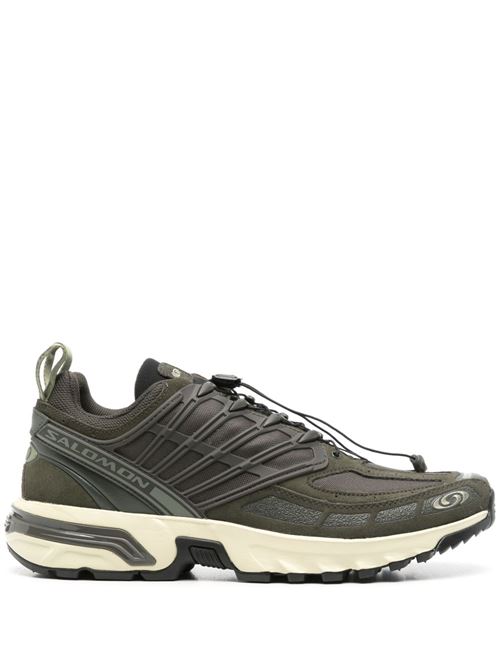 ACS Pro Leather Sneaker SALOMON | L47730600ACSPROLTRPEATDEEPLICHENGREENGREENHAZE