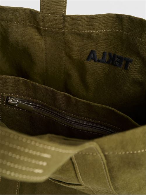 Large Tote Bag TEKLA | 5740014945281OLIVE