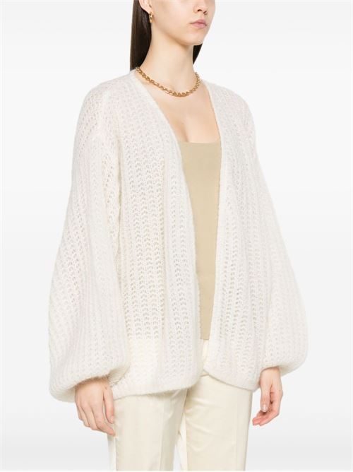 Cardigan con maniche a palloncino TOTEME | 252WRT0465YA0160059