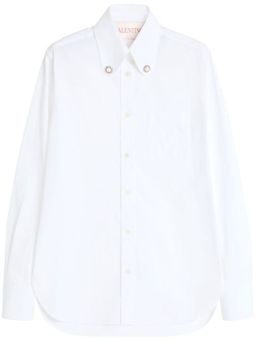 Cotton poplin shirt VALENTINO | 6B3AB7805A6001