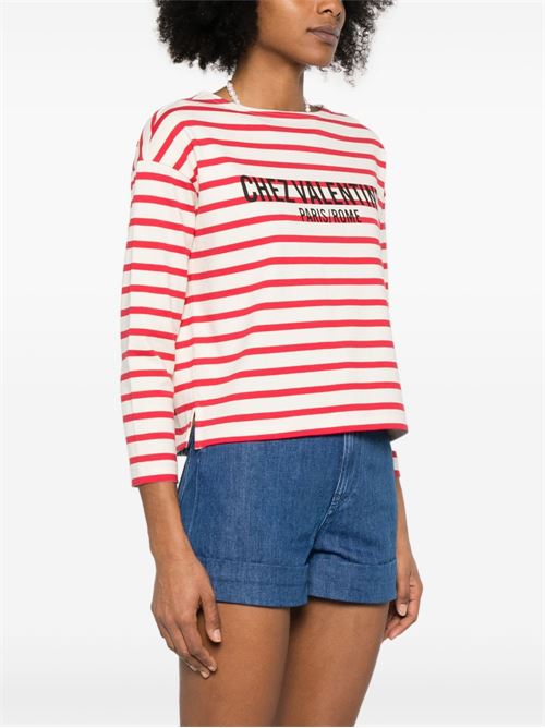 Striped T-shirt VALENTINO | 6B3MG24B961AS0