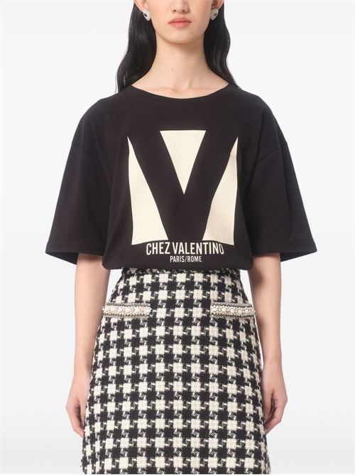 T-shirt Chez Valentino VALENTINO | 6B3MG24H95W0NO